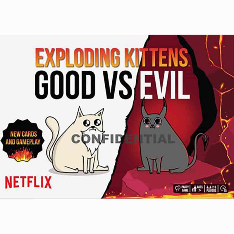 EXPLODING KITTENS: GOOD VS EVIL